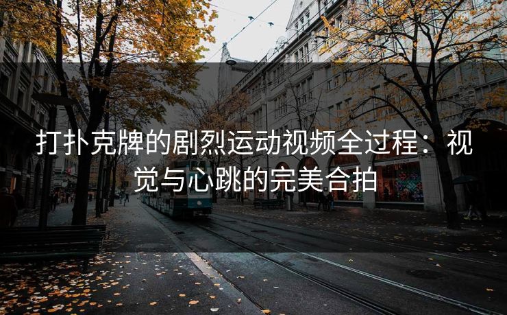 打扑克牌的剧烈运动视频全过程：视觉与心跳的完美合拍